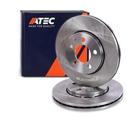 ATEC Germany 2x disques de frein avant Ø 295 mm Compatible avec MERCEDES-BENZ W204) (C204) (S204 W212) (A207) (C207) (S212), SLC (R172), SLK (R172)