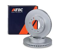 ATEC Germany 2x disques de frein avant Ø 302 mm Compatible avec FORD RANGER (TKE)
