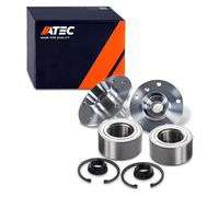 ATEC Germany 2x Jeu de roulements de roue + capteur ABS intŽgrŽ + 2x moyeu