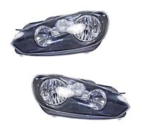 ATEC Germany 2x phares avant Phares principaux gauche + droite Compatible avec VW GOLF 6 (5K1), GOLF 6 Cabriolet (517), GOLF 6 Variant (AJ5)
