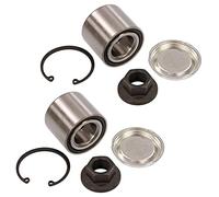 ATEC Germany 2x Roulement de roue arrière Jeu de roulements de roue, Compatible avec OPEL CORSA C (X01), CORSA C (X01), TIGRA TwinTop (X04)