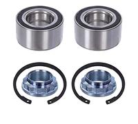 ATEC Germany 2x Roulement de roue avant Jeu de roulement de roue, Compatible avec BMW Série 3 (E90), 3 Coupé (E92), 3 Touring (E91), 5 (E60), 5 Touring (E61), X3 (E83), X5 (E53)