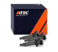 ATEC Germany 3x bobine d'allumage Module d'allumage Compatible avec CITROèN C1, DAIHATSU CUORE 7 (L275_, L285_, L276_), SIRION (M3_), PEUGEOT 107 (PM_, PN_), SUBARU JUSTY 4, TOYOTA AYGO (_B1_)