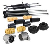 ATEC Germany 4x amortisseurs ˆ gaz avant et arri re jambe de suspension y compris paliers de d™me &, kit de protection contre la poussi re, Compatible avec AUDI A6 C5 (4B2) Avant (4B5), VW PASSAT