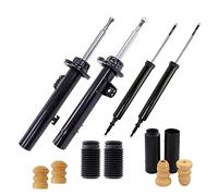 ATEC Germany 4x amortisseurs ˆ gaz avant et arri re jambe de suspension y compris paliers de d™me &, kit de protection contre la poussi re, Compatible avec BMW SŽrie 3 (E90), SŽrie 3 Cabrio (E93),