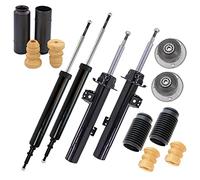 ATEC Germany 4x amortisseurs à gaz avant et arrière jambe de suspension y compris paliers de dôme &, kit de protection contre la poussière, Compatible avec BMW Série 3 (E90), Série 3 Touring (E91)