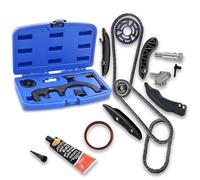 ATEC Germany Jeu de chaînes de distribution avec pignons BGS Jeu d'outils de réglage du moteur Compatible avec BMW Série 1, 2, 3, 4, 5, 6, 7, X1, X3, X4, X5, X6, MINI, TOYOTA AVENSIS