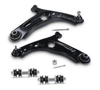 ATEC Germany Jeu de direction transversale - 2x bras de suspension avant 2x barre de liaison avant Compatible avec CITROËN C1 (PM_, PN_), PEUGEOT 107 (PM_, PN_), TOYOTA AYGO (_B1_)