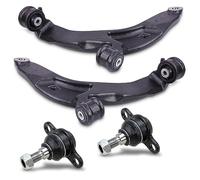 ATEC Germany Jeu de direction transversale - 2x bras de suspension avant 2x | Compatible avec: VW MULTIVAN T5, MULTIVAN T6, TRANSPORTER T5 Bus, TRANSPORTER T5 Kasten