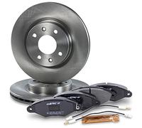 ATEC Germany Kit de frein avant y compris disques de frein Ø 259 mm ventilés + plaquettes de frein avant Compatible avec RENAULT KANGOO (KC0/1_), KANGOO Express (FC0/1_)