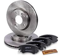 ATEC Germany Kit de frein avant y compris disques de frein Ø 280 mm | Compatible avec: HYUNDAI COUPE II, SONATA IV, SONATA V, TUCSON, KIA MAGENTIS II, SOUL I, SPORTAGE II