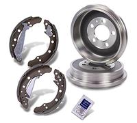 ATEC Germany Kit de frein essieu arrière y compris 2x tambours de frein essieu arrière 4x mâchoires de frein essieu arrière