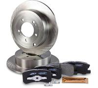 ATEC Germany Kit de freinage essieu arri re y compris disques de frein ¯ 302 mm pleins + plaquettes de frein arri re Compatible avec CITROèN C4 AIRCROSS, MITSUBISHI ASX (GA_W_), OUTLANDER II (CW_W),