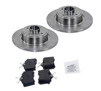 ATEC Germany Kit de freinage essieu arrière y compris disques de frein Ø 274 mm pleins + plaquettes de frein arrière Compatible avec RENAULT MEGANE I (KA0/1_) (JA0/1_), SCÉNIC I (JA0/1_, FA0_)