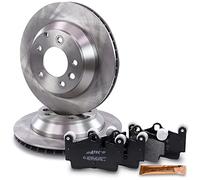 ATEC Germany Kit de freinage essieu arrière y compris disques de frein Ø | Compatible avec: AUDI Q7, PORSCHE CAYENNE, VW TOUAREG
