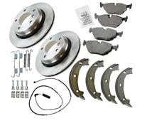 ATEC Germany Kit de freinage essieu arrière y compris disques de frein Ø | Compatible avec: BMW 3, 3 Cabriolet, 3 Compact, 3 Coupe, 3 Touring