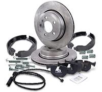 ATEC Germany Kit de freinage essieu arrière y compris disques de frein Ø | Compatible avec: BMW X3