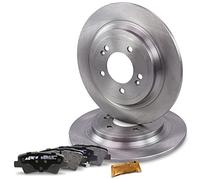 ATEC Germany Kit de freinage essieu arrière y compris disques de frein Ø | Compatible avec: HYUNDAI ix35, TUCSON, KIA SPORTAGE IV