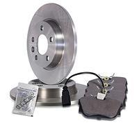 ATEC Germany Kit de freinage essieu arrière y compris disques de frein Ø | Compatible avec: VW TRANSPORTER T4 Bus, TRANSPORTER T4 Kasten, TRANSPORTER T4 Pritsche/Fahrgestell (70E, 70L, 70M, 7DE, 7DL