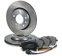 ATEC Germany Kit de freinage essieu arrière y compris disques de frein Ø mm