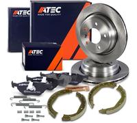 ATEC Germany Kit de freinage essieu arrière y compris disques de frein Ø