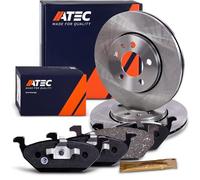 ATEC Germany Kit de freinage essieu avant y compris disques de frein Ø 256 | Compatible avec: AUDI A1, A1 Sportback, A3, SEAT CORDOBA, IBIZA III, IBIZA IV, IBIZA IV Kasten/Schrägheck, IBIZA IV SC