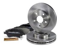 ATEC Germany Kit de freinage essieu avant y compris disques de frein Ø 273 mm ventilés + plaquettes de frein avant Compatible avec TOYOTA AURIS (_E15_)