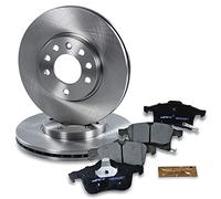 ATEC Germany Kit de freinage essieu avant y compris disques de frein Ø 280 mm ventilés + plaquettes de frein avant Compatible avec OPEL ASTRA H, COMBO, CORSA C, MERIVA A, MERIVA B, ZAFIRA B