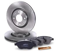 ATEC Germany Kit de freinage essieu avant y compris disques de frein Ø 283 mm ventilés + plaquettes de frein avant