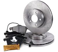 ATEC Germany Kit de freinage essieu avant y compris disques de frein Ø 300 | Compatible avec: FORD GALAXY I, SEAT ALHAMBRA, VW SHARAN