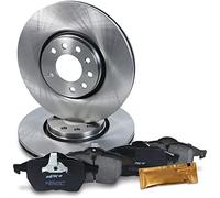 ATEC Germany Kit de freinage essieu avant y compris disques de frein Ø 308 mm ventilés + plaquettes de frein avant Compatible avec OPEL VECTRA B (J96), SAAB 9-5 (YS3E), 9-5 break (YS3E)