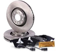 ATEC Germany Kit de freinage essieu avant y compris disques de frein Ø 321 mm ventilés + plaquettes de frein avant Compatible avec AUDI A4 B6 Cabriolet (8H7), A4 B7 (8EC) (8ED) (8HE), SEAT EXEO