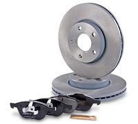 ATEC Germany Kit de freinage essieu avant y compris disques de frein ¯ 278 mm ventilŽs + plaquettes de frein avant Compatible avec FORD C-MAX Mk2 (DXA/CB7, DXA/CEU), FOCUS Mk3,FOCUS Mk3 Stufenheck
