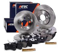 ATEC Germany Kit de freinage incluant disques de frein avant Ø 256 mm