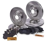 ATEC Germany Kit de freinage incluant disques de frein avant Ø 285 mm | Compatible avec: CITROËN C8, FIAT ULYSSE, LANCIA PHEDRA, PEUGEOT 607, 807