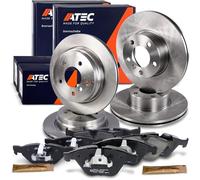 ATEC Germany Kit de freinage incluant disques de frein avant ¯ 312 mm ventilŽs + disques de frein arri re ¯ 300 mm ventilŽs + plaquettes de frein avant arri re Compatible avec BMW SŽrie 3 (E90) (E93)