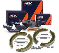 ATEC Germany Kit mâchoires de frein arrière + plaquettes de frein arrière Compatible avec BMW Série 5 (E39), 5 Touring (E39)