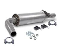 ATEC Germany Silencieux Set 1x Silencieux central, 2x ButŽes, 2x Collier de serrage, 4x Vis ˆ t te hexagonale, 4x Rondelle Compatible avec AUDI A3 (8L1), SEAT LEON (1M1), TOLEDO II (1M2)