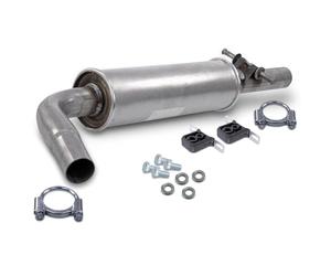 ATEC Germany Silencieux Set 1x Silencieux central, 2x ButŽes, 2x Collier de serrage, 4x Vis ˆ t te hexagonale, 4x Rondelle Compatible avec AUDI A3 (8L1), SEAT LEON (1M1), TOLEDO II (1M2)