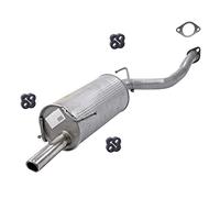 ATEC Germany Silencieux Set 1x Silencieux final, 3x Butées, 1x Joint Compatible avec SUBARU FORESTER (SF_), FORESTER (SG_)