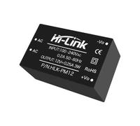 ATEC - HLK(PM 03/01/09/12/15/24) AC(220V) / DC(3.3V/5V/9V/12V/15V/24V) Mini module d'alimentation (PM12 (12V-0.25A-3W))