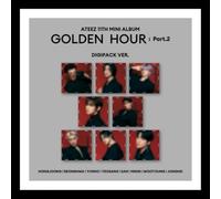 ATEEZ - ATEEZ GOLDEN HOUR : PART.2 11th Mini Album (DigiPack SAN Ver + Gift Card) K-POP SEALED