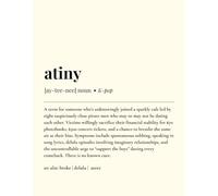 ATEEZ / ATINY Dictionary Definition K-Pop Meme Notebook - 8.5" x 11", 200 Pages, Lined Paperback for School, Studying, or Journaling
