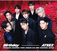 ATEEZ - Birthday[Limited Edition A] [CD Single+Photocard]