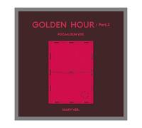 ATEEZ GOLDEN HOUR PART.2 11th Mini Album POCA DIARY Version 1ea PhotoStand+1p QR Card+1p Image Card+2p PhotoCard+2ea Sticker+1ea User Guide+Tracking Sealed ATZ