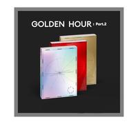 ATEEZ GOLDEN HOUR PART.2 11th Mini Album Standard Random Version CD+120p PhotoBook+1ea Sticker+1ea Ornament+2p PhotoCard+1p Folded Poster on Pack+etc+Tracking Sealed ATZ