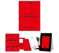 ATEEZ - [GOLDEN HOUR : Part.3 ‘In Your Fantasy Edition’] (POCAALBUM Ver. / RED Ver.) Photo Stand + QR Card + Image Card + Sticker + User Guide + Digital Content + 2 Pin Badges + 4 Extra Photocards
