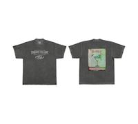 ATEEZ T-Shirt Unisexe pour Adulte Officiel Tour Merch K-Hot, Charbon, S