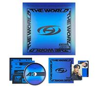 ATEEZ - [THE WORLD EP.1 : MOVEMENT] (A Ver.) Photo Booklet + DISC + Sticker + Folded Lyrics Poster + ID Card + Photo Card + 2 Pin Button Badges + 4 Extra Photocards