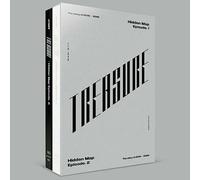 ATEEZ [ TREASURE : HIDDEN MAP PACKAGE( EPISODE.1+ EPISODE. 2 )] 2ea Photo (each 360p)+6ea Post Card+6ea Photo Card K-POP SEALED+TRACKING CODE